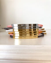 Load image into Gallery viewer, Hope Rope - Grey (Gold)
