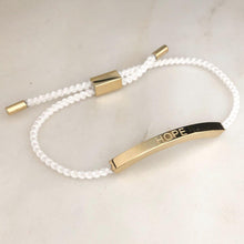 Load image into Gallery viewer, Hope Rope - White (Gold)