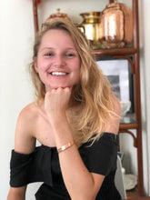 Load image into Gallery viewer, Rose Gold Trio - Quote Bangles