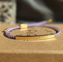 Load image into Gallery viewer, Hope Rope Adjustable Bracelet
