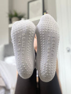 One Step at a Time - Grippy Slogan Crew Socks