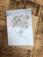Beautiful Brain - Greeting Card