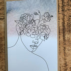 Beautiful Brain - Greeting Card