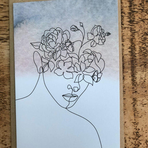 Beautiful Brain - Greeting Card