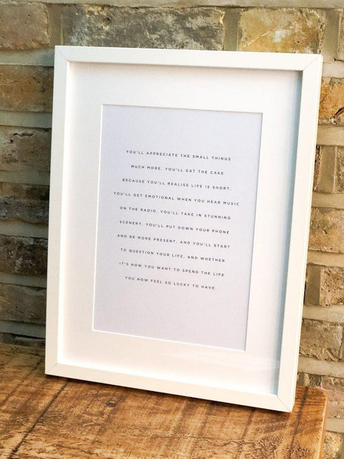 Brain Tumour Lessons - Best of the Blog - Print