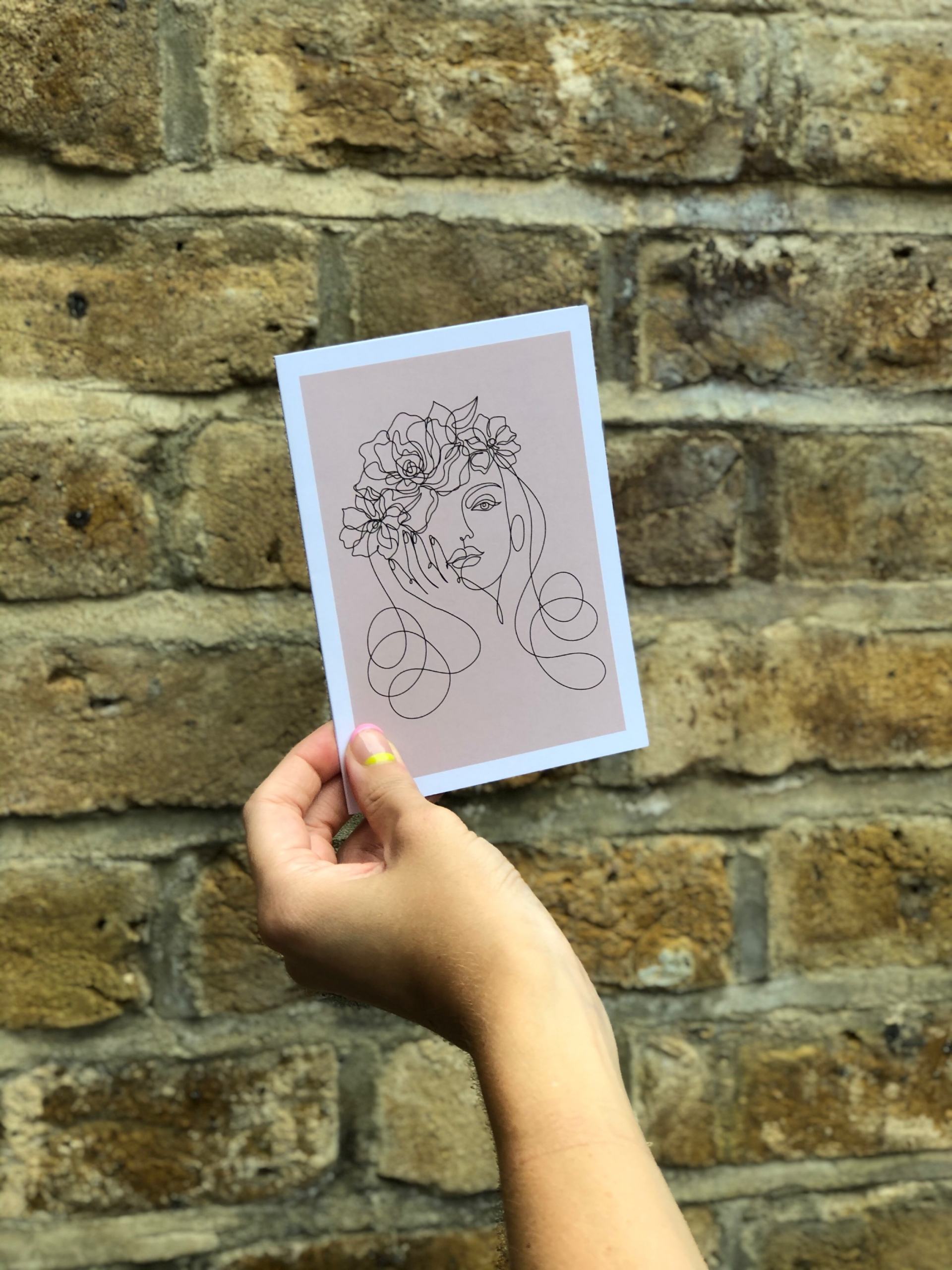 Confidence in Covering - Greeting Card