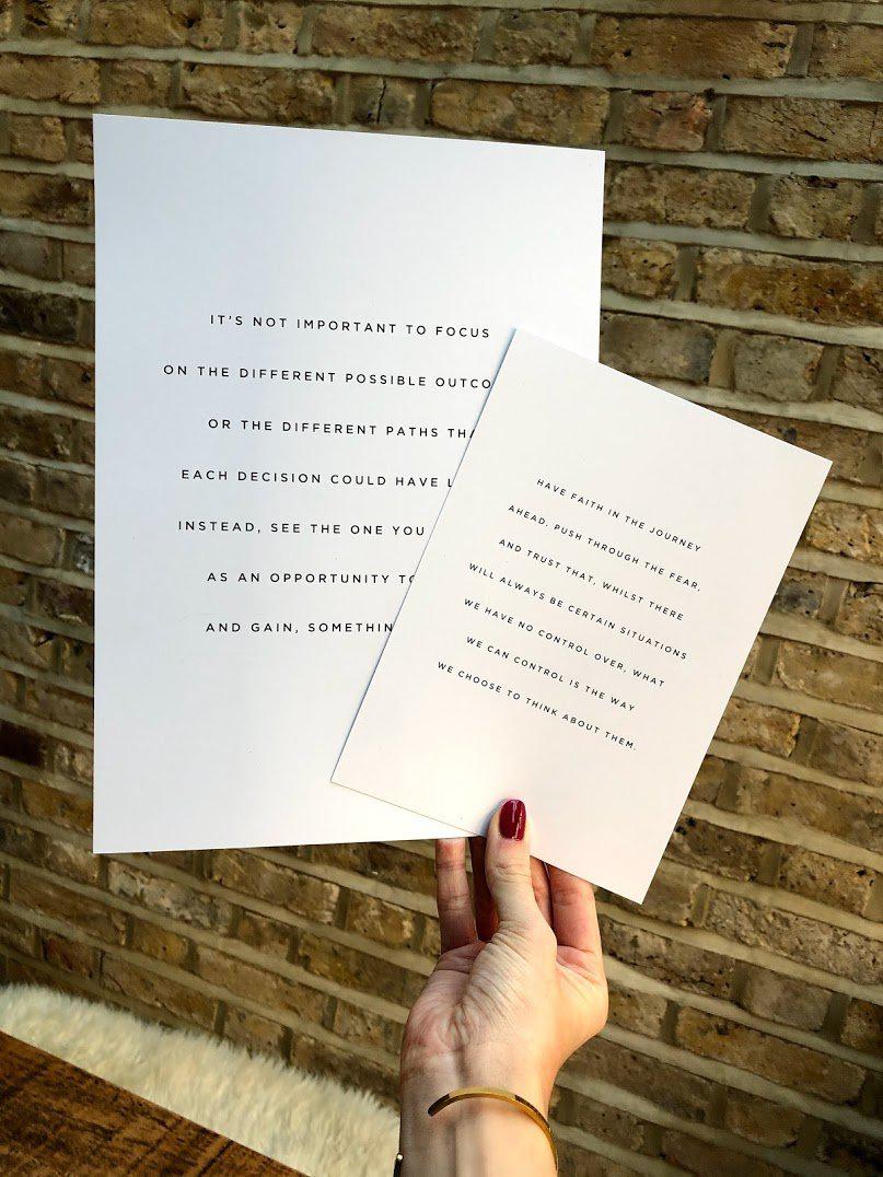 Have Faith - Best of the Blog - Print