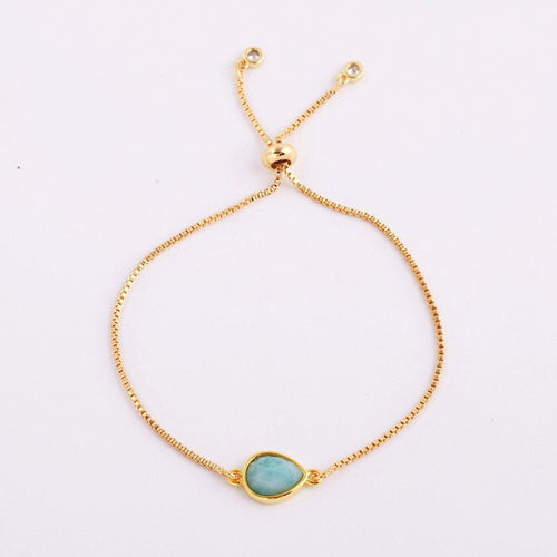 Healing Heather - Amazonite Gemstone Bracelet