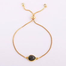 Load image into Gallery viewer, Healing Heather - Labradorite Gemstone Bracelet
