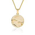 One Love Necklace - 14k Gold Unisex