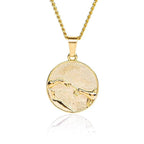 One Love Necklace - 14k Gold Unisex