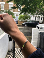 If You Can You Must - Quote Bangle - (Silver)