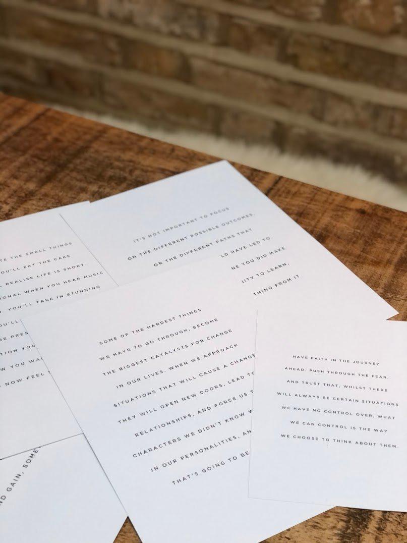 Keep Pushing Forwards - Best of the Blog - Print