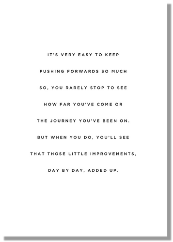 Keep Pushing Forwards - Best of the Blog - Print