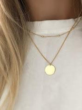 Load image into Gallery viewer, Layered Gold Coin Necklace
