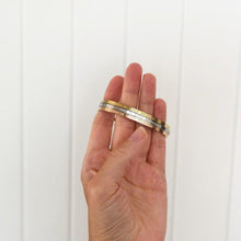 Load image into Gallery viewer, Never Waste A Good Crisis - Quote Bangle - (Rose Gold)
