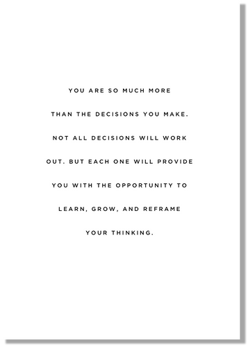 Reframe Thinking - Best of the Blog - Print