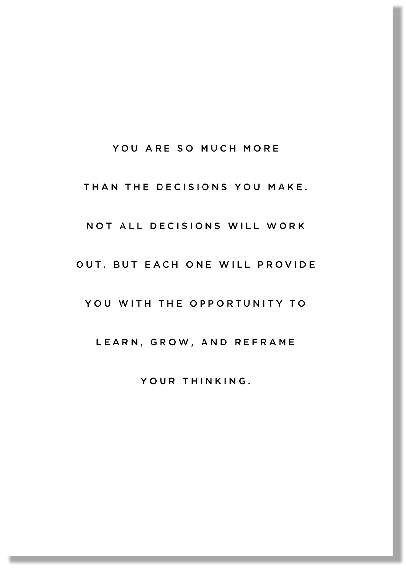 Reframe Thinking - Best of the Blog - Print