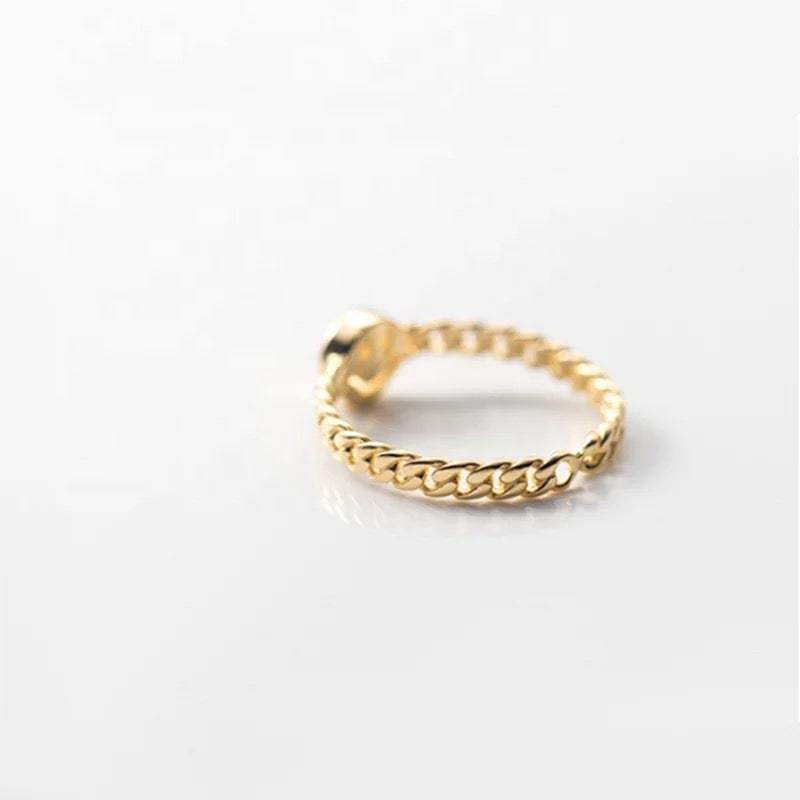 Smiley Ring - Gold