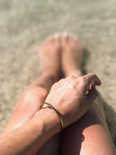 Load image into Gallery viewer, Something Good Is About To Happen - Quote Bangle - (Gold)
