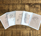 The 'Face It' Pack - Greeting Cards
