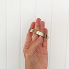 This Is Good Because - Quote Bangle - (Silver)