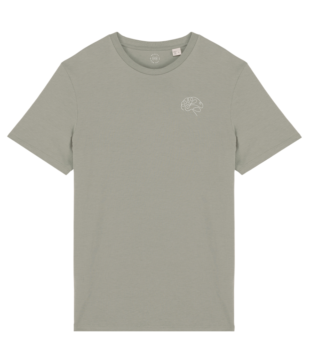 Brain Print Organic Cotton T-Shirt