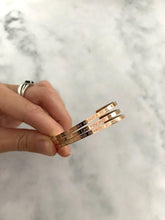 Load image into Gallery viewer, Rose Gold Trio - Quote Bangles
