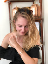 Load image into Gallery viewer, Rose Gold Trio - Quote Bangles
