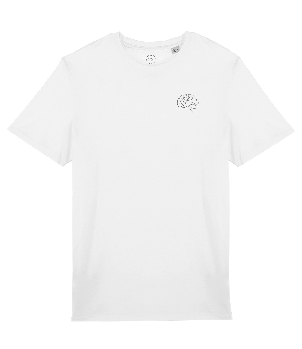 Brain Print Organic Cotton T-Shirt
